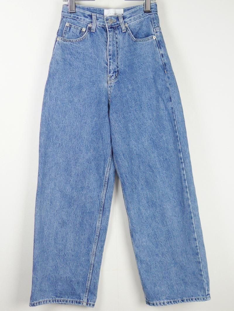 24SS Wide Loose Jeans _Deep Blue - ブランド古着（レディース