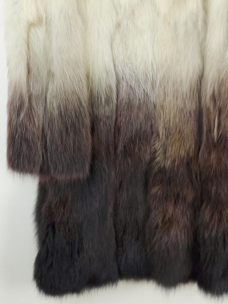 上質レッキスフォックスポンチョ 19AW フォックスファーコート - ブランド古着（レディース