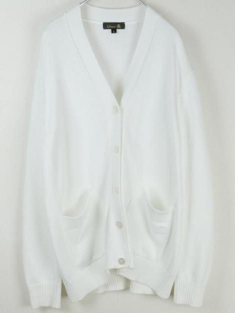 22SS 7Gコットン天竺編みVネックカーディガン