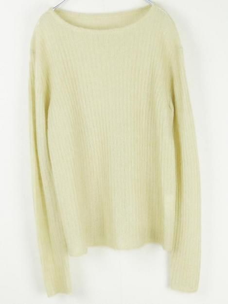 24AW Sheer Rib Knit