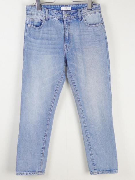 cotton slim pants denim