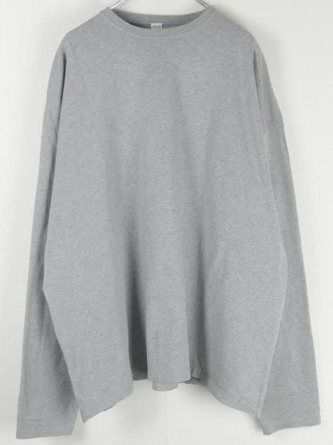 24SS 'big LS tee' gray