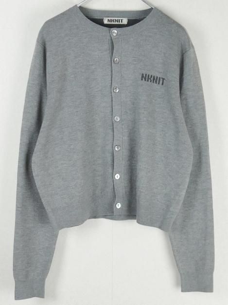 24AW logo KNIT cardigan