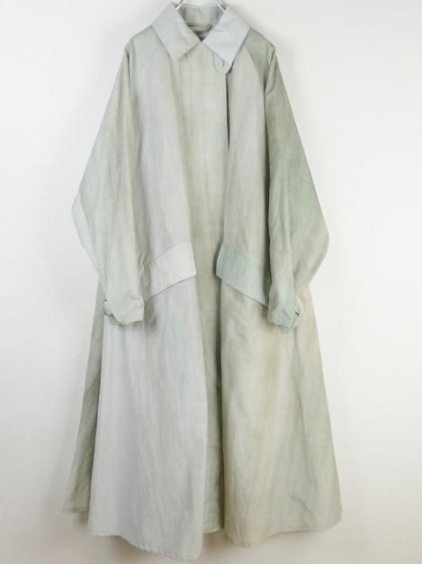 22SS Flow dye nylon super flare coat