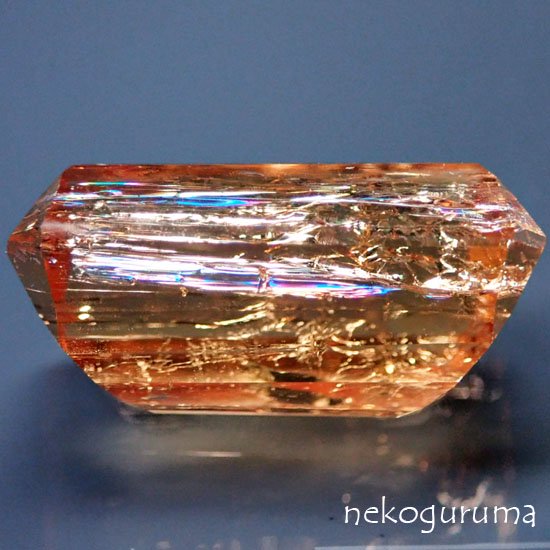 糸魚川翡翠と稀少石のお店「猫車（nekoguruma）」ブラジル産インペリアルトパーズ：16.219ct -  糸魚川翡翠と稀少石のお店「猫車（nekoguruma）」