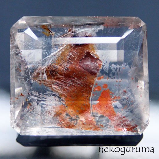 アナテース・イン・クォーツ（金属光沢）：22.77ct - 糸魚川翡翠と稀少石のお店「猫車（nekoguruma）」