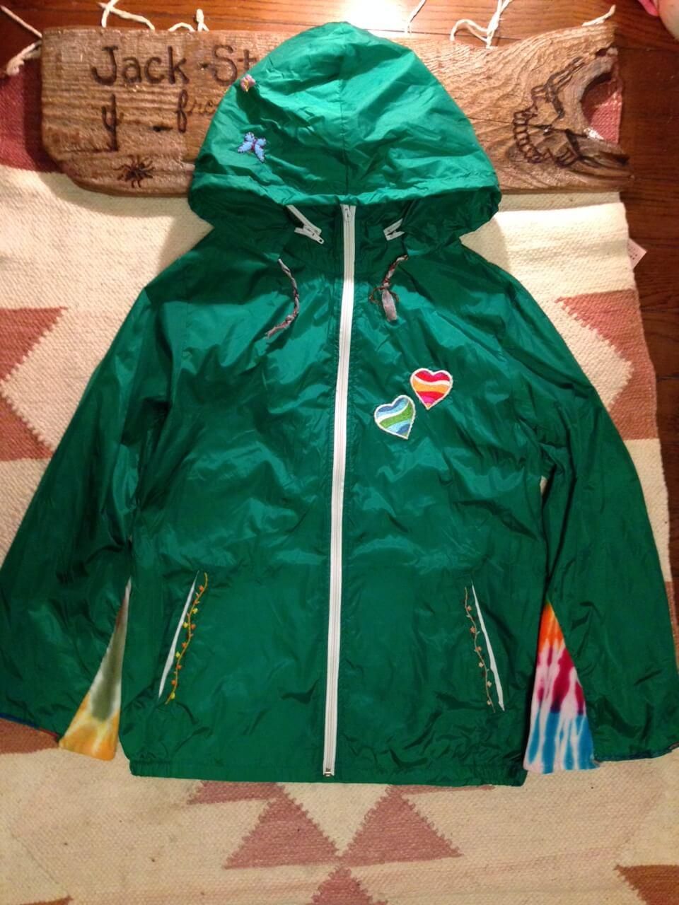 moonstruck×future/スーパーリメイク ナイロンジップパーカー