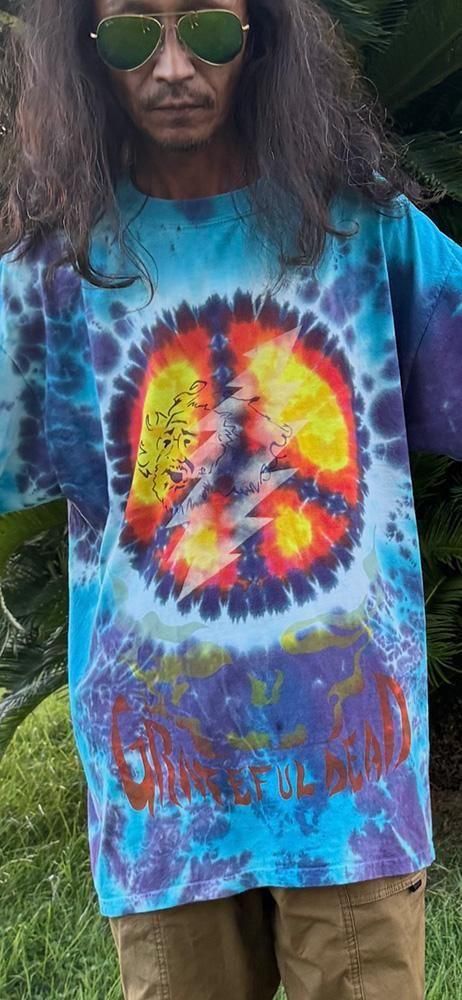 オールドハワイ刺繍ナイロンMA1リメイクジャケット ネイビー