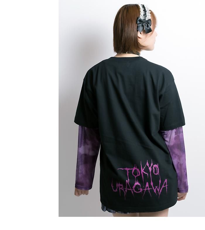 東京裏側】メンヘラちゃんE Tシャツ（男女兼用）