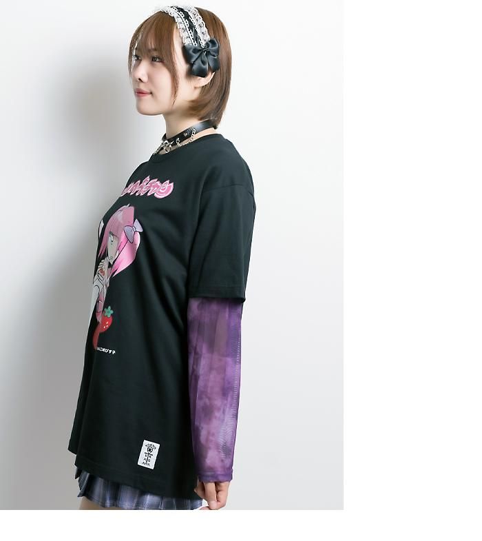【東京裏側】メンヘラちゃんE Tシャツ
