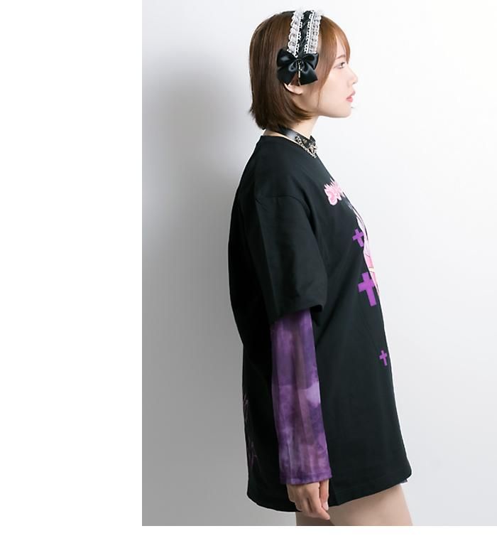 【東京裏側】メンヘラちゃんF Tシャツ