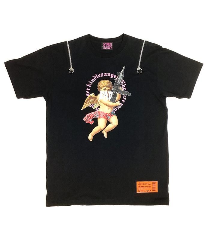 【東京裏側】MACHINE GUN×CUPID 2ファスナーTシャツ
