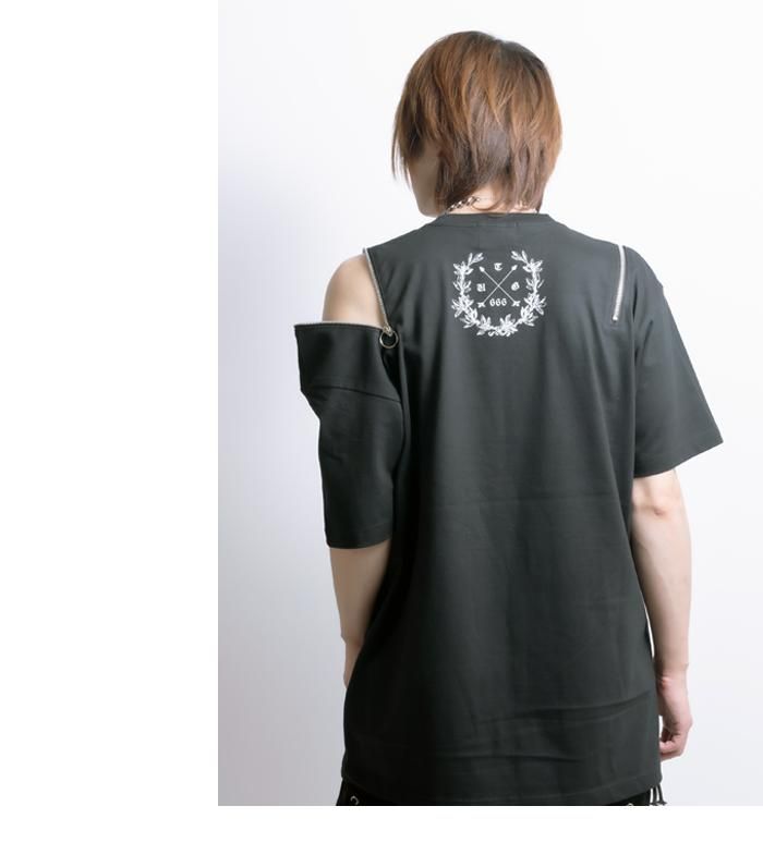 【東京裏側】MACHINE GUN×CUPID 2ファスナーTシャツ