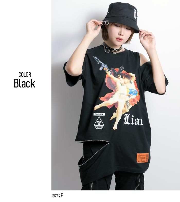 【東京裏側】KIDS GANG 2ファスナービッグTシャツ
