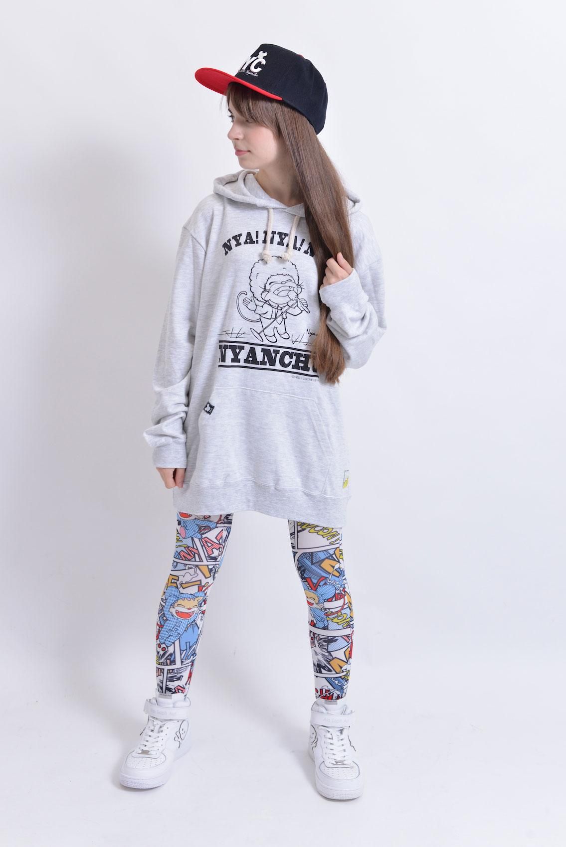 ニャンちゅう アメコミ風レギンス 公式 Backside Of Tokyo バックサイドオブトーキョー オフィシャルウェブストア ニャンちゅう アメコミ風レギンス 公式 Backside Of Tokyo バックサイドオブトーキョー オフィシャルウェブストア