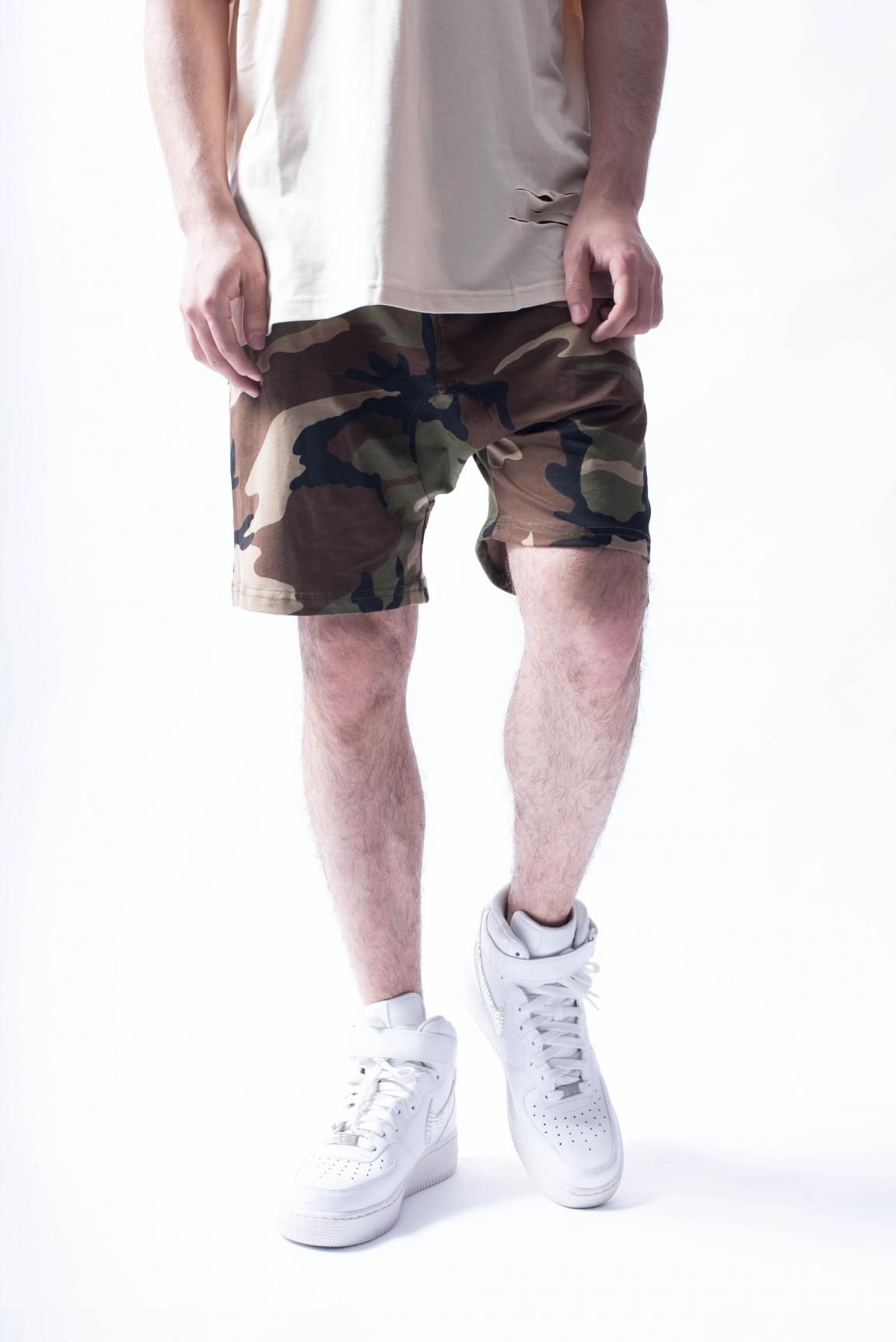 迷彩サルエルショートパンツ - 【公式】backside of tokyo バック