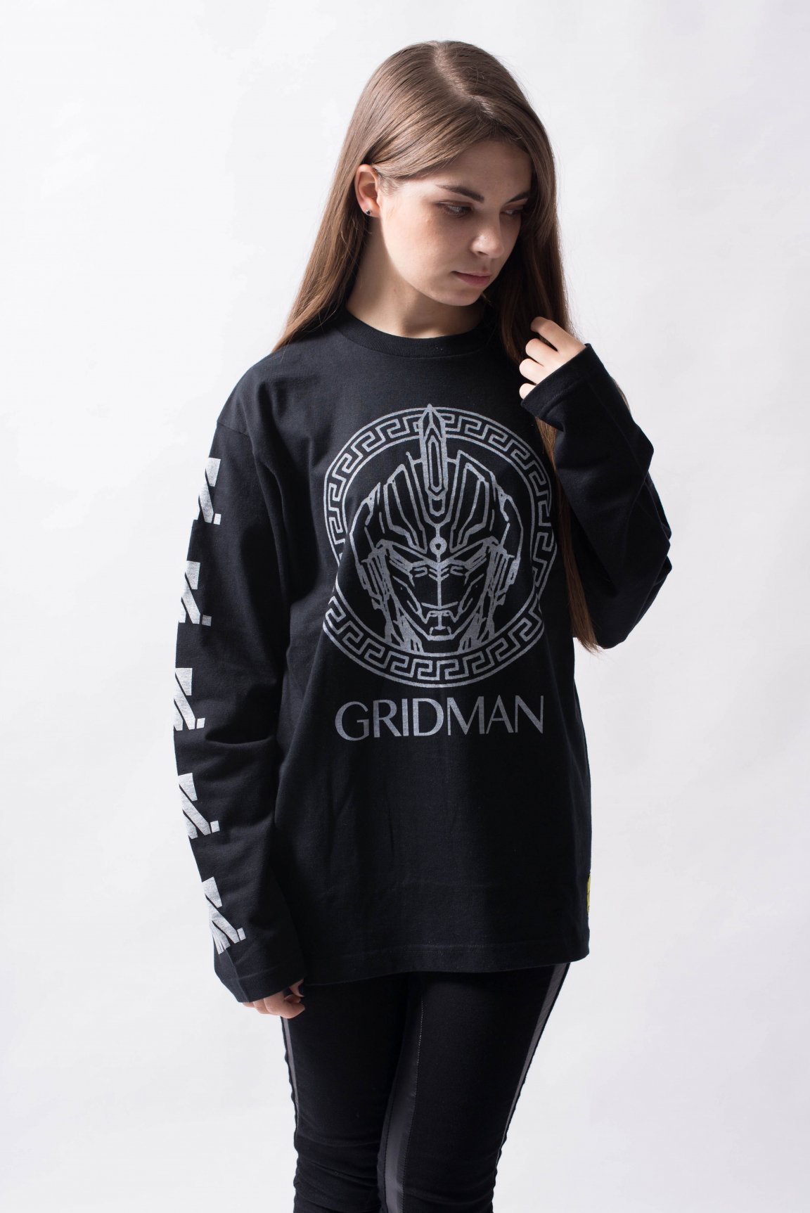 SSSS.GRIDMAN』グリッドマン メアンドロス ロングTシャツ（男女兼用）- 【公式】backside of tokyo  バックサイドオブトーキョー