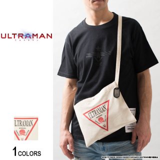 『ULTRAMAN』 ドッグタグ付き ウルトラマン トライアングルデザイン サコッシュ（男女兼用）