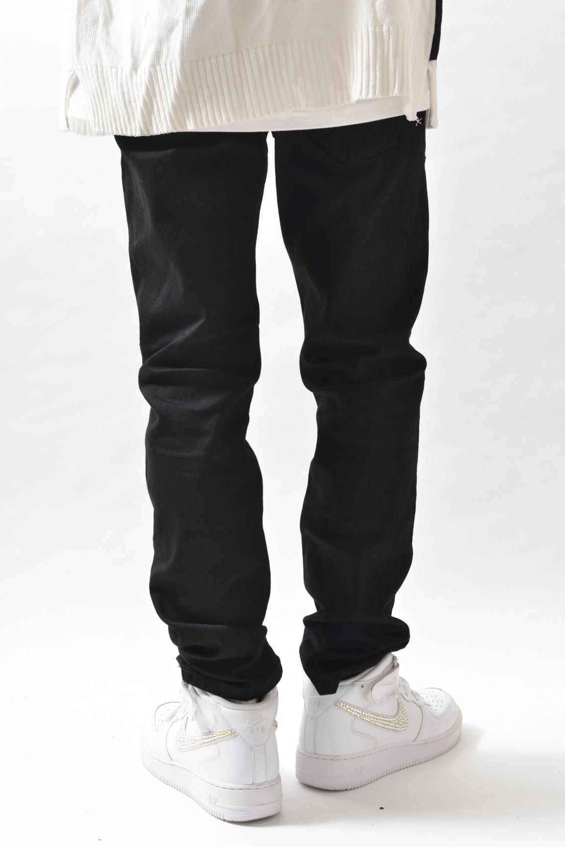 黒 ロゴプリント パンツ LUXE/R レギンス レディース パンツ ストレッチ ジョガーパンツ