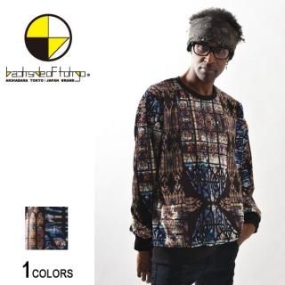 カッコ良すぎる　めちゃふる〜いトレーナー YOIDORE 酔いどれ 倉吉 コラボ クルーネックスウェットシャツ 裏