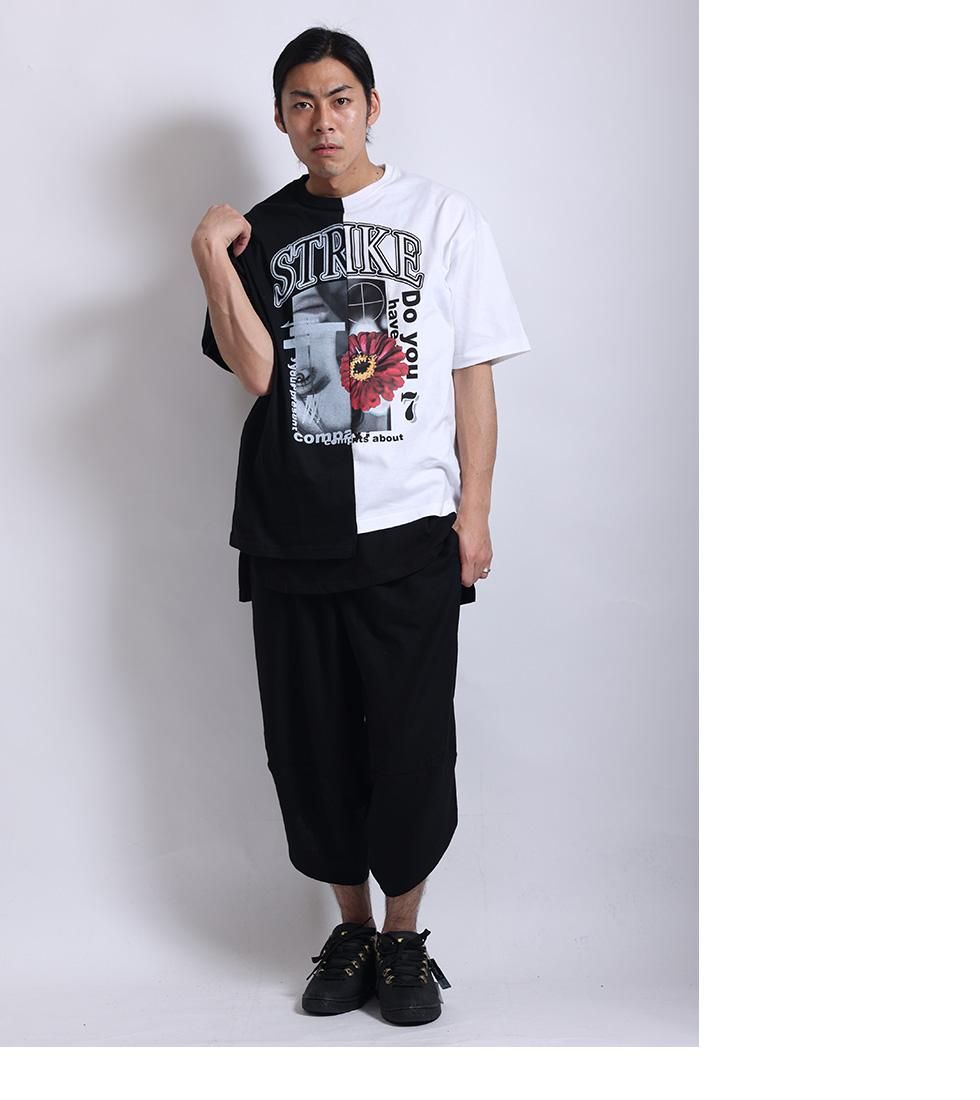 ツートンSTRIKE girl ビッグTシャツ（男女兼用）