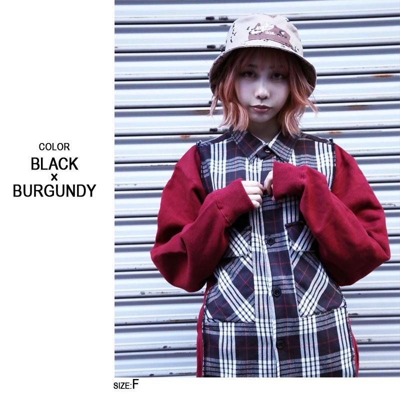 ground y マント ドッキングシャツ