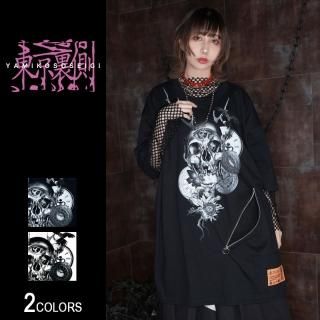 中京大中京Tシャツ 遠征バッグストッキング3点セット　(yuhei-f) 東京裏側】Clock eye 3rd ファスナービッグTee（男女兼用）
