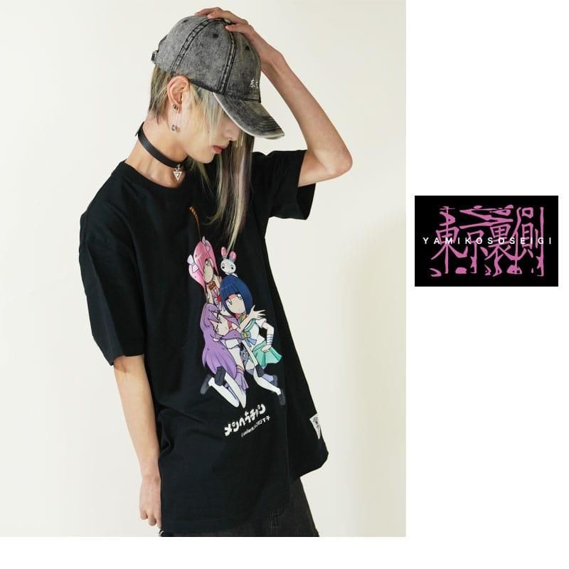 東京裏側】メンヘラちゃんC Tシャツ（男女兼用）