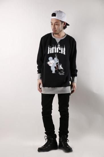 ニャンちゅう ニャンちゅう ROCK トレーナー - 【公式】backside of tokyo バック