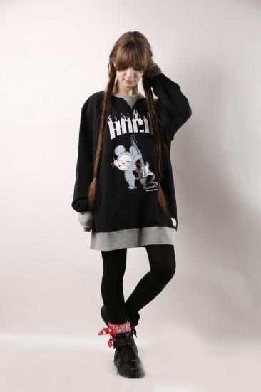 ニャンちゅう ROCK トレーナー - 【公式】backside of tokyo バック