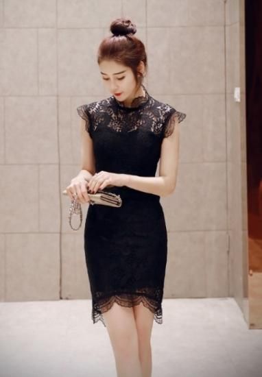 黒レースのノースリーブタイトミニドレスワンピース 韓国プチプラパーティードレス通販 Tenderly Dress 黒レースのノースリーブタイトミニドレスワンピース 韓国プチプラパーティードレス通販 Tenderly Dress