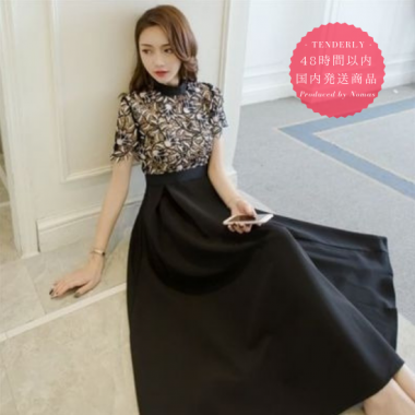 韓国プチプラパーティードレス通販 Tenderly Dress