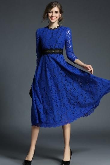 Lace Ladies（レースレディース）の「花柄総レースハイネック