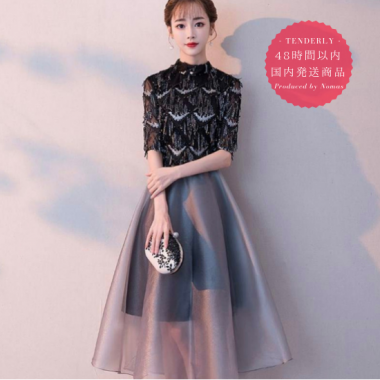 韓国プチプラパーティードレス通販 Tenderly Dress