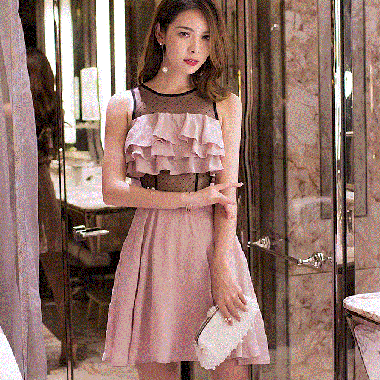 個性的 韓国プチプラパーティードレス通販 Tenderly Dress