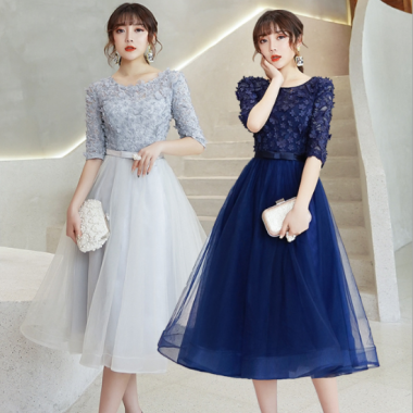 韓国プチプラパーティードレス通販 Tenderly Dress