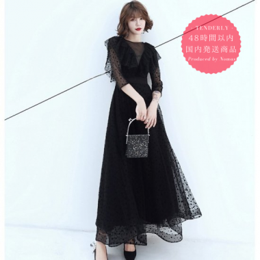 韓国プチプラパーティードレス通販 Tenderly Dress