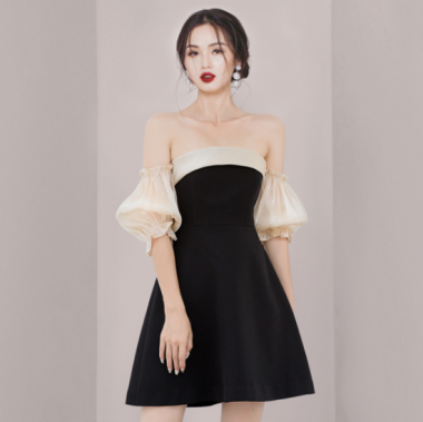 個性的 韓国プチプラパーティードレス通販 Tenderly Dress