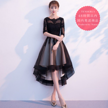 韓国プチプラパーティードレス通販 Tenderly Dress