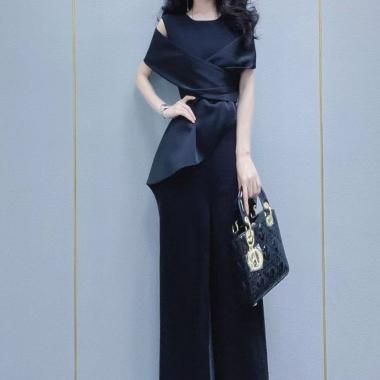 人気の海外デザイン 上品かわいいドットや刺繍のマキシ丈長袖