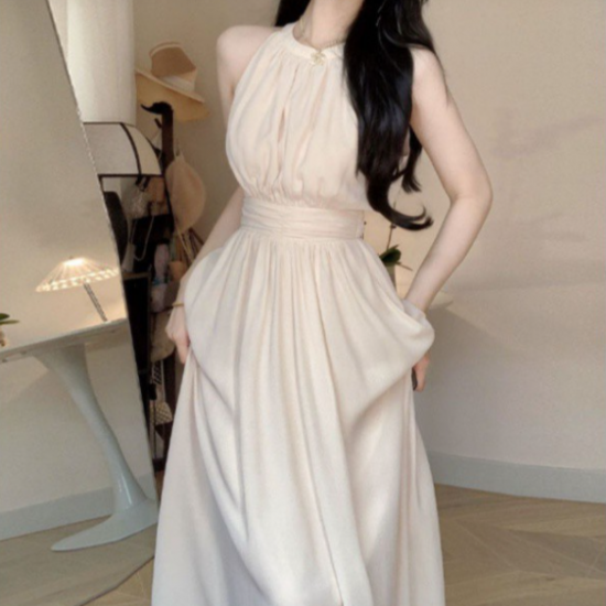 2色 ドレス ワンピース ノースリーブ ロング丈 フリンジ 韓国 184256360.png?cmsp_timestamp=