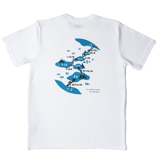 Tシャツ,しまなみ海道,お土産,自転車, サイクリング,シクロ,オリジナル