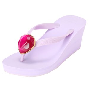 Birthday beach sandal Wedge heel / September / Pink Sapphire / Lavenderʣԥ󥯥ե٥