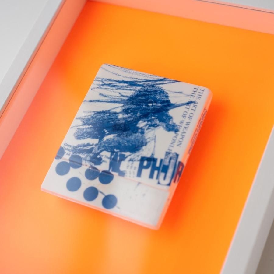 Porcelain collaged squeegee _04 - BRICK&MORTAR