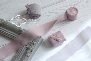 きれいなシルクシフォンリボン全５色結婚式｜招待状 - カルトナージュ材料 BIHAKO ONLINE SHOP