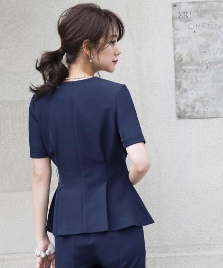 カシュクールパンツセットアップ「PA645」-RUIRUE BOUTIQUE