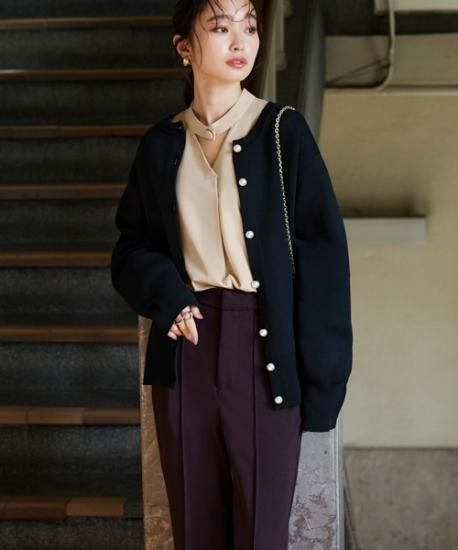 Meltthelady フロントボタンブラウス キラボタンブラウス | PROPORTION BODY DRESSING