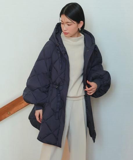 RUIRUE BOUTIQUE ダウンコート ダウンジャケット ファイバー