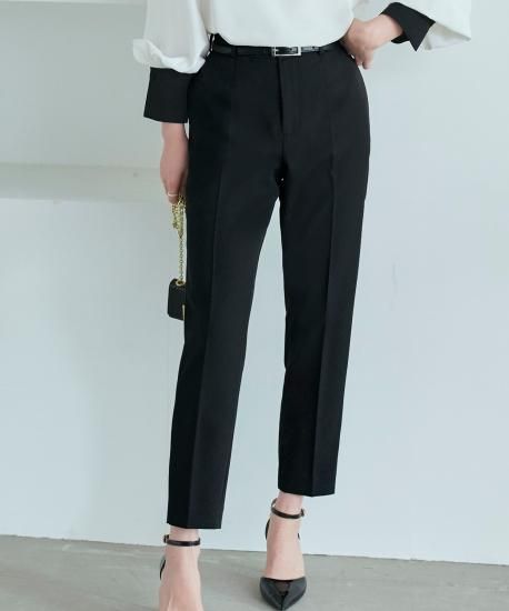 バルーンペプラムジレ＆スリムパンツスーツ「SU1357」