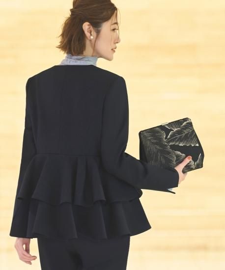 ⭐️美品⭐️シルクの花柄ネイビーのパーティーバッグ mode-9407_00.jpg?basethum=225